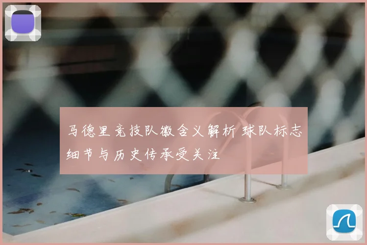 马德里竞技队徽含义解析 球队标志细节与历史传承受关注