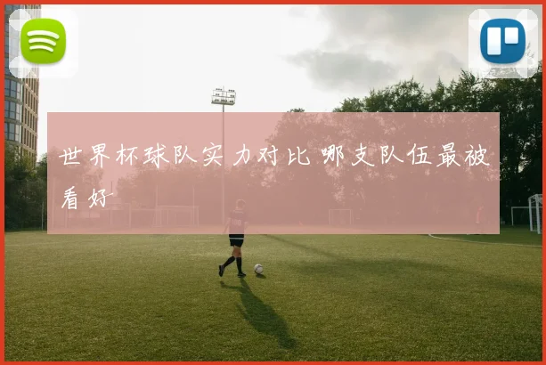世界杯球队实力对比 哪支队伍最被看好